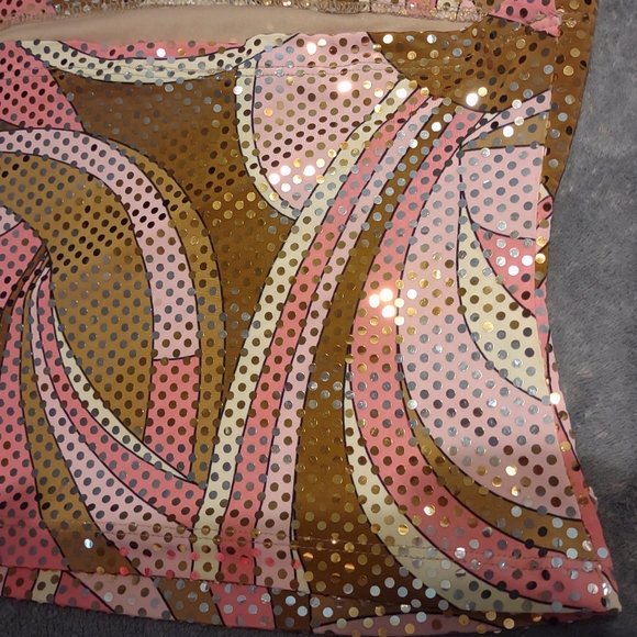 Disco 1970's style strapless top - Picture 4 of 12